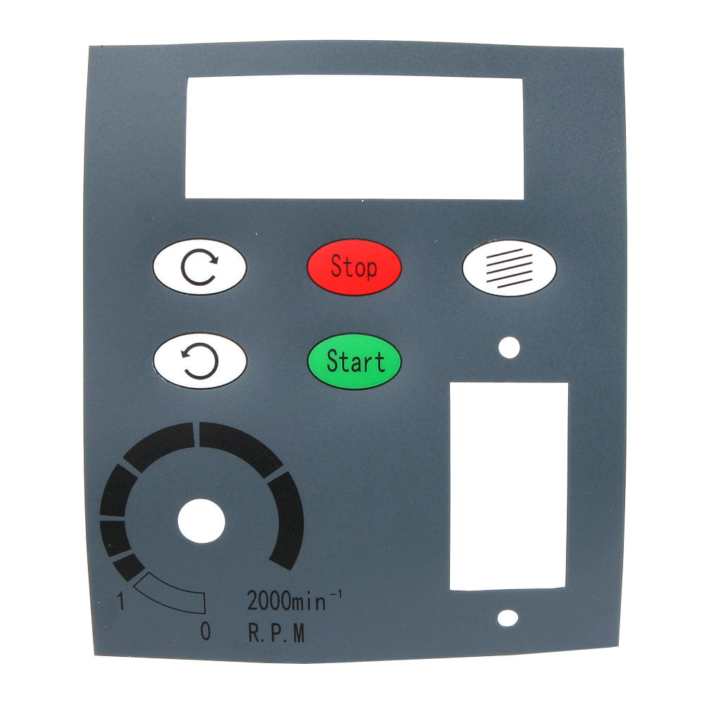 Label, Control Panel, HiTorque Bench Mill