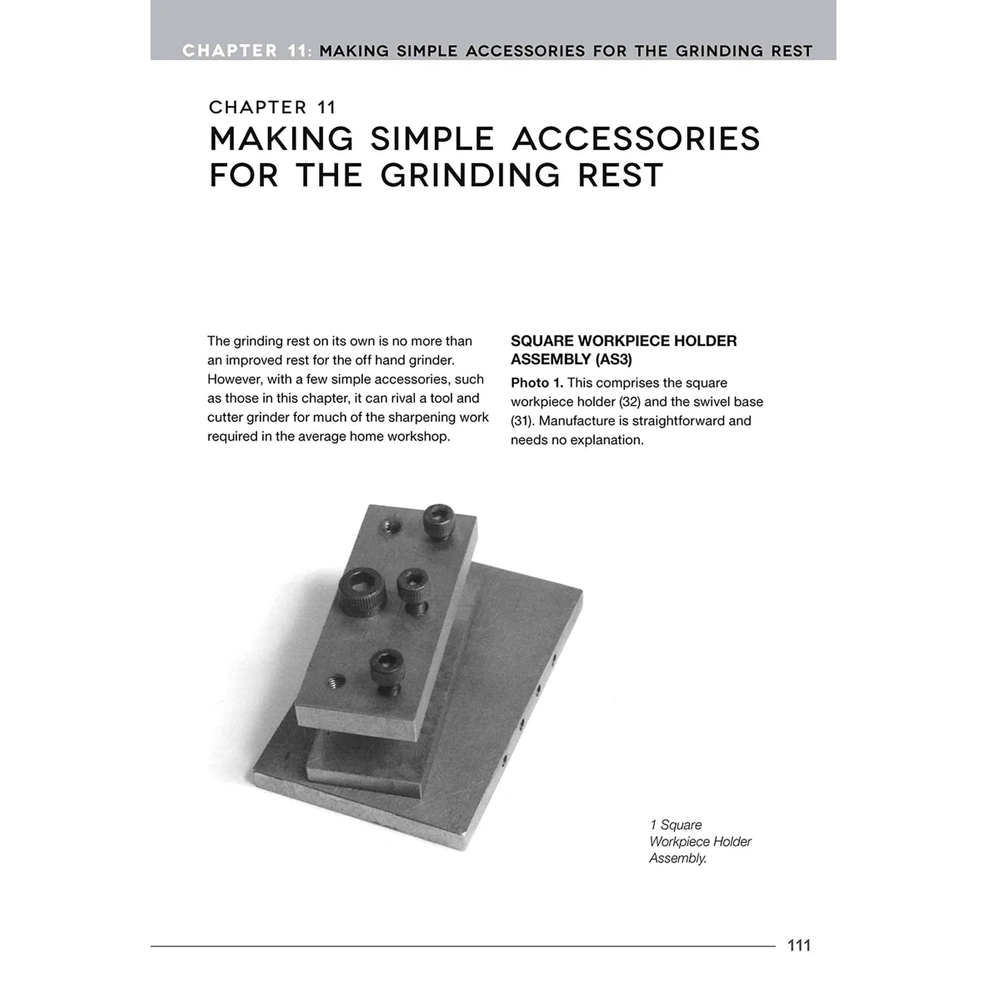 Tool & Cutter Sharpening for Home Machinists