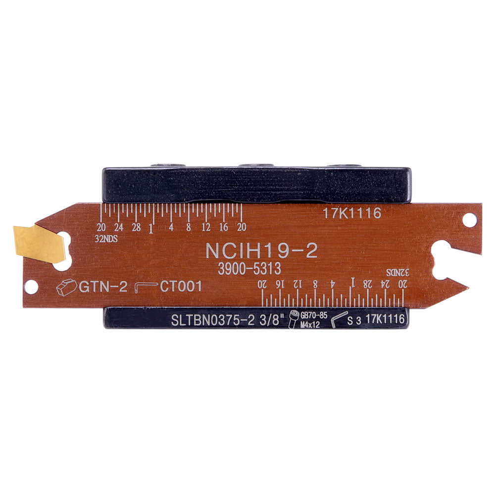 Cut-Off Tool Holder, 3/8" Indexable with GTN-2 Inserts