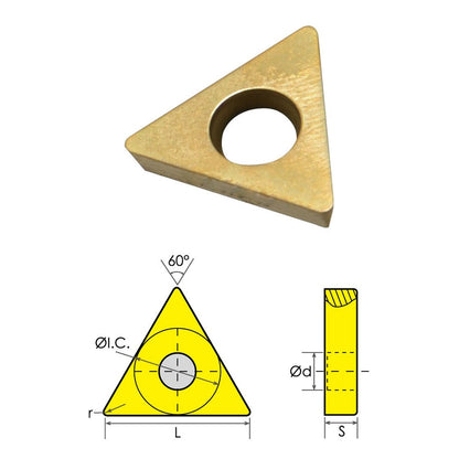 Insert, TDEX-21.5 Carbide