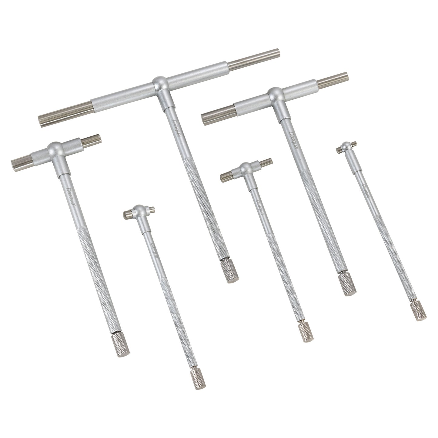 Telescoping Gage Set, 6-Piece 5/16 - 6", Dasqua