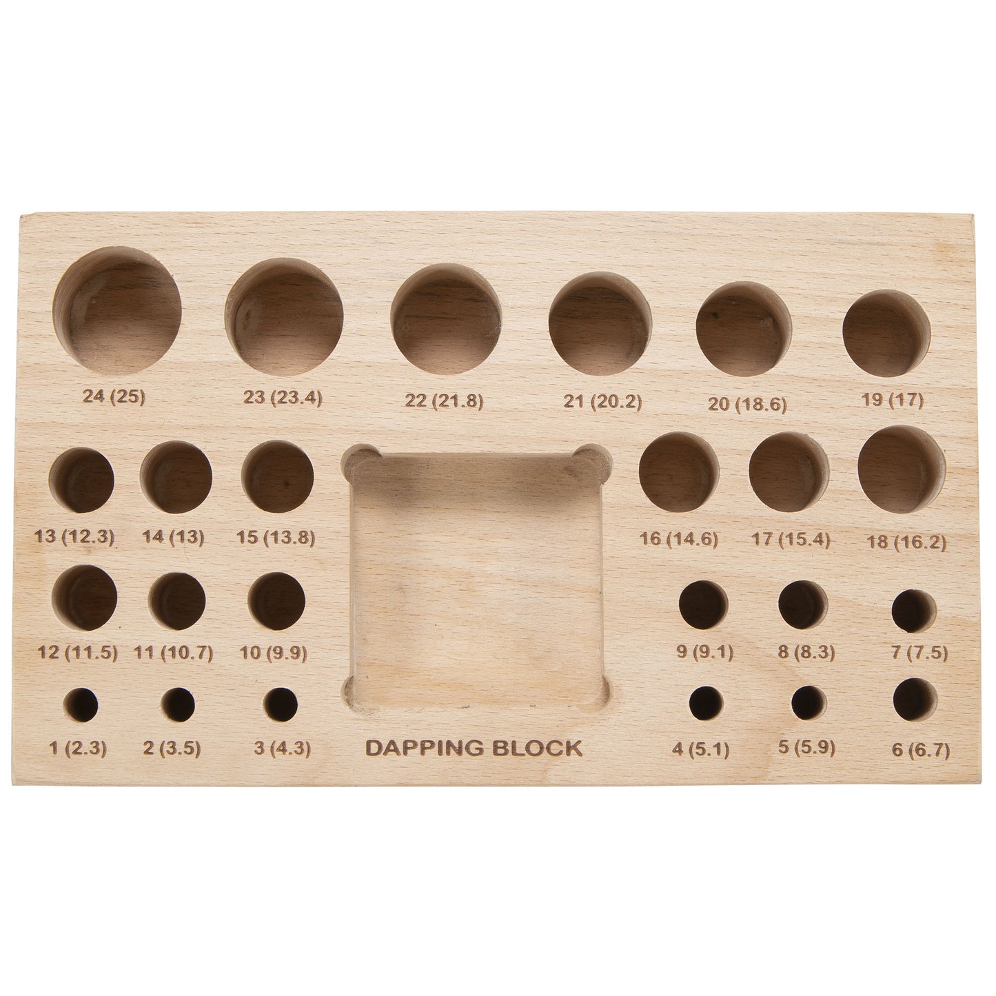 Dapping, Doming, Forming Block & Punch Set, 24 Piece
