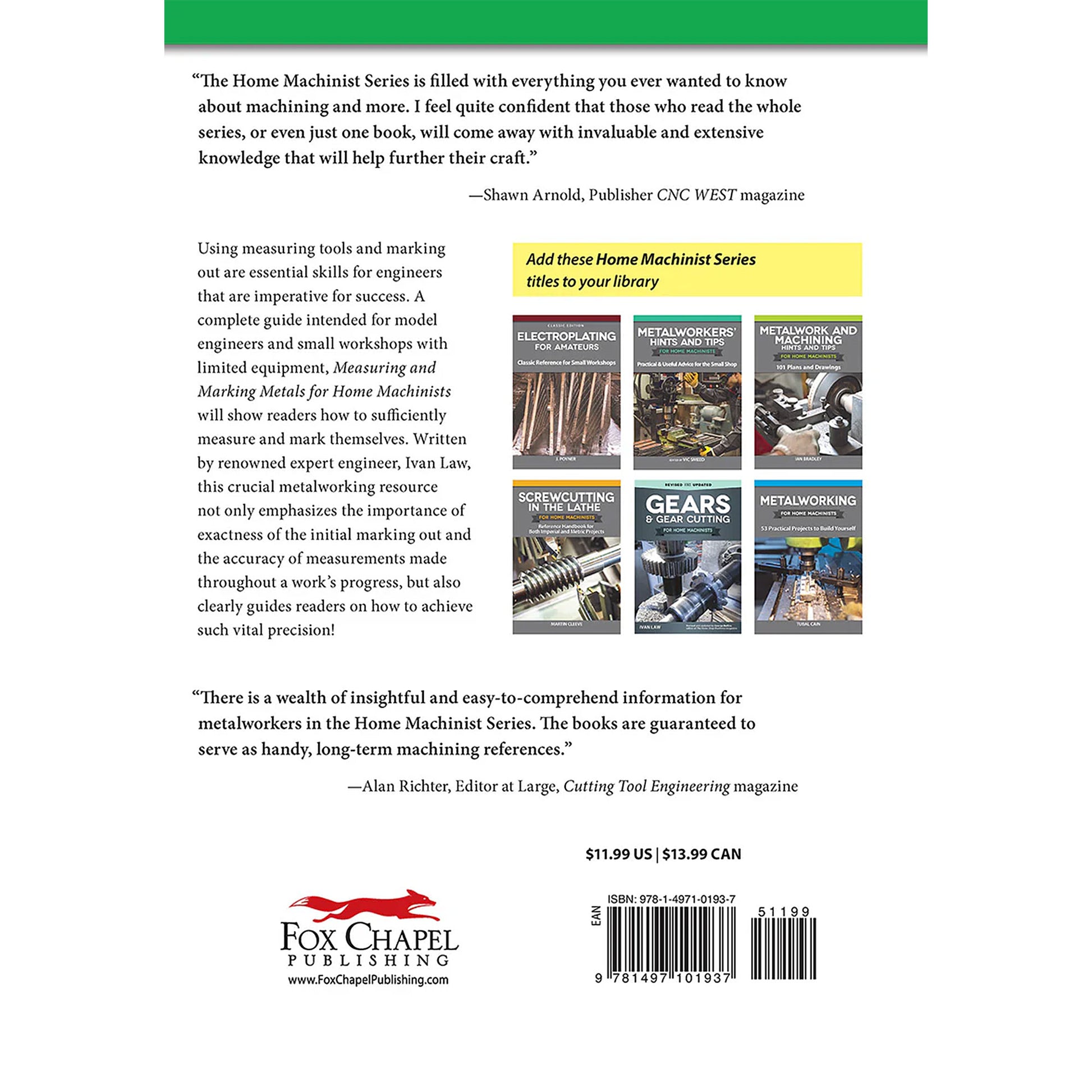 Measuring and Marking Metals for Home Machinists