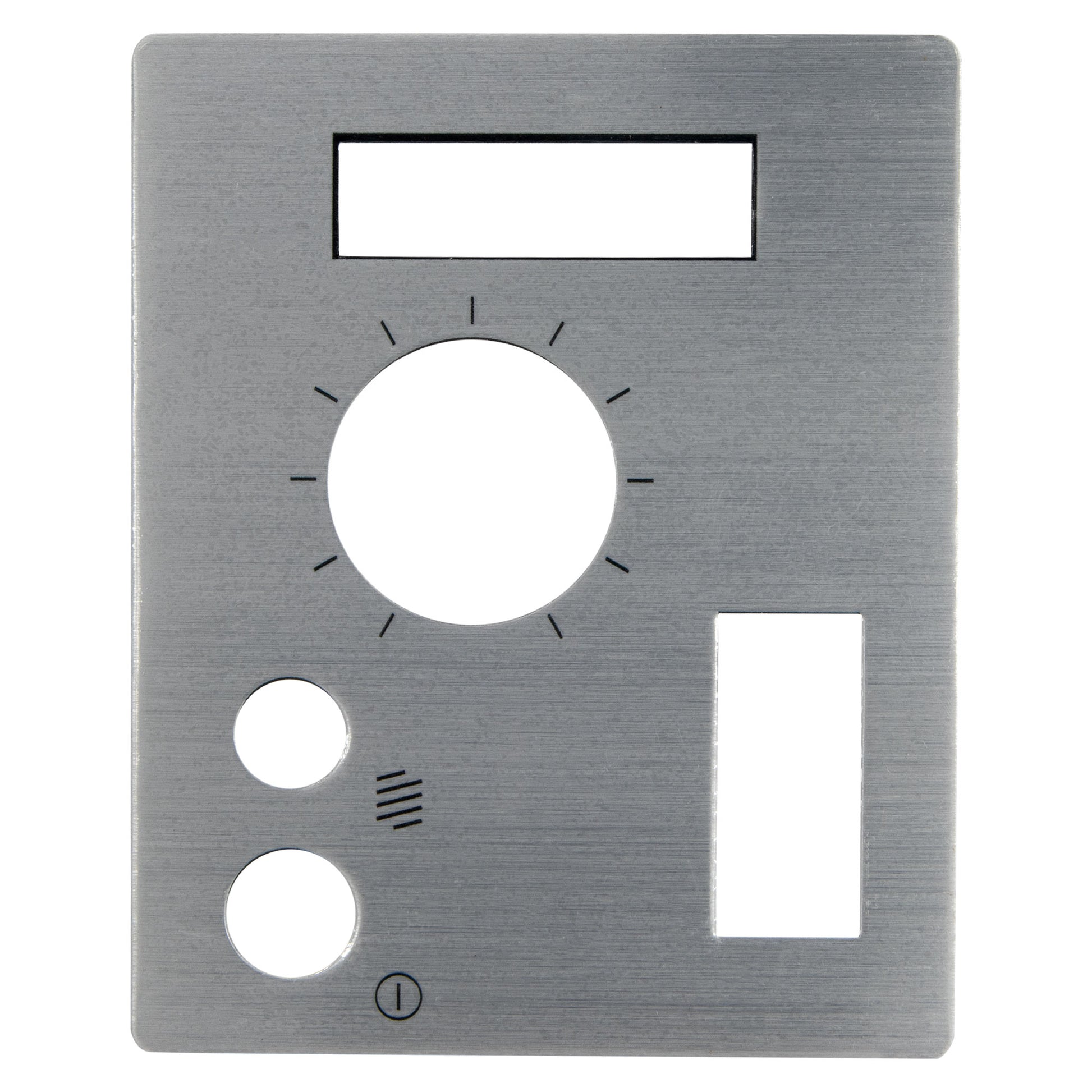 Front Plate, Control Panel, HiTorque Large Bench Mill