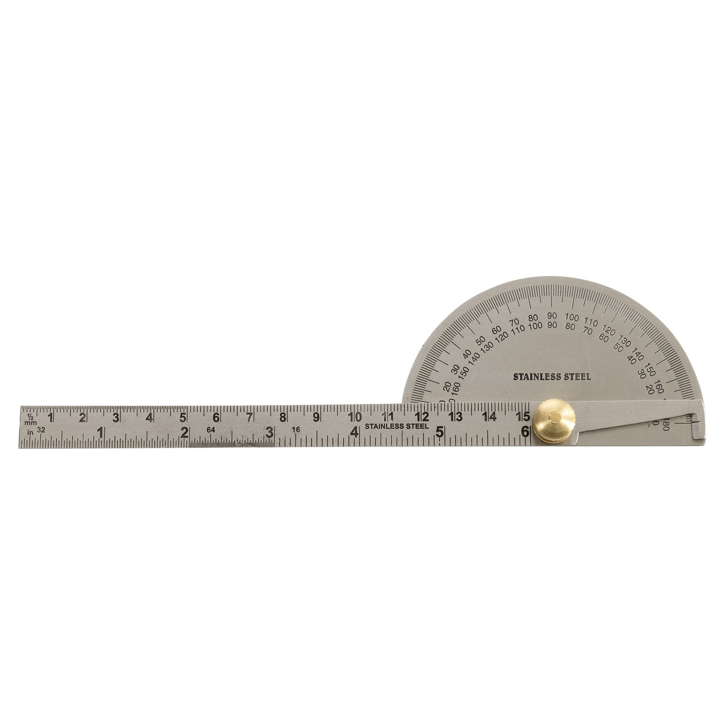 Measuring and Marking Set, 5 Piece, Protractor | LittleMachineShop.com