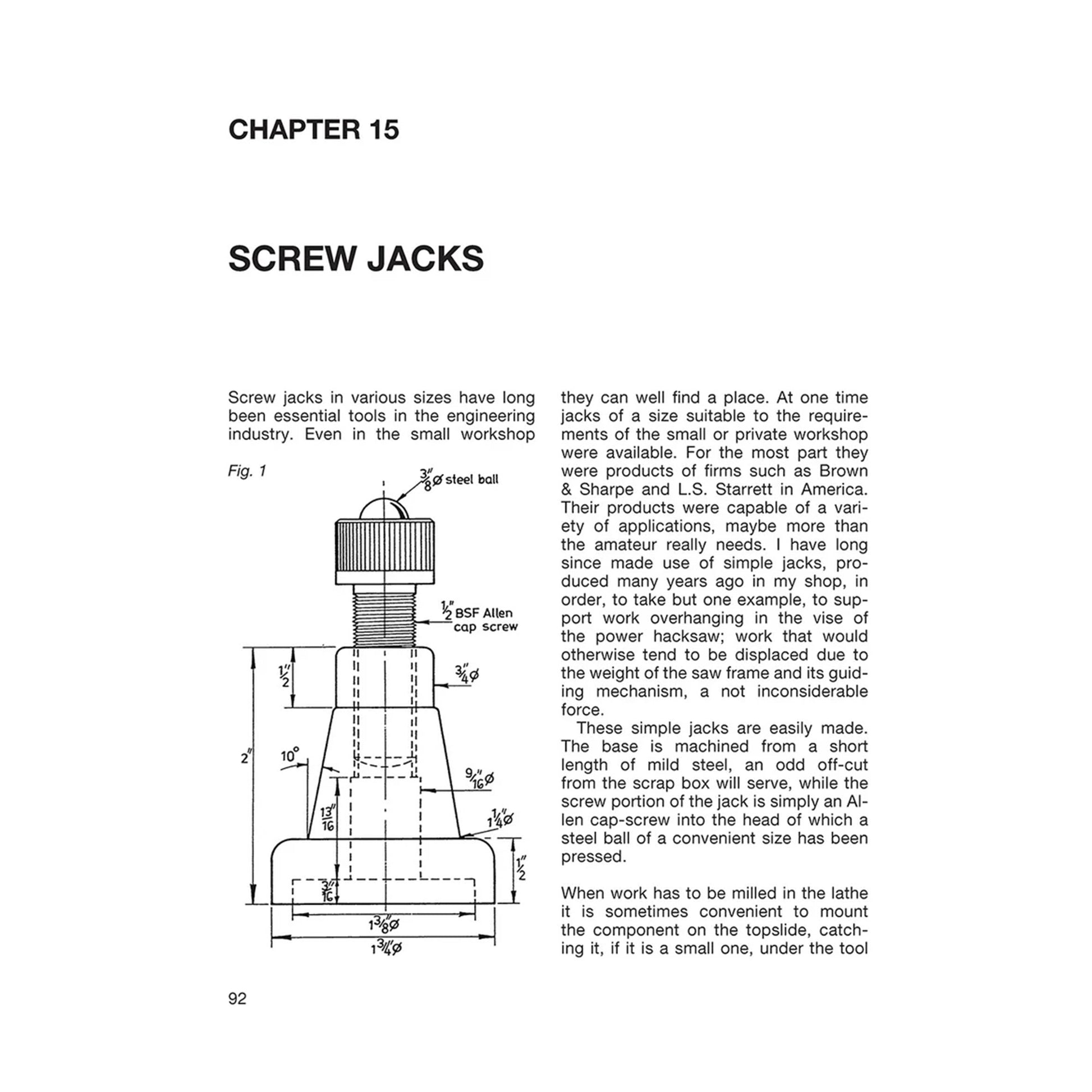 Metalwork and Machining Hints and Tips for Home Machinists