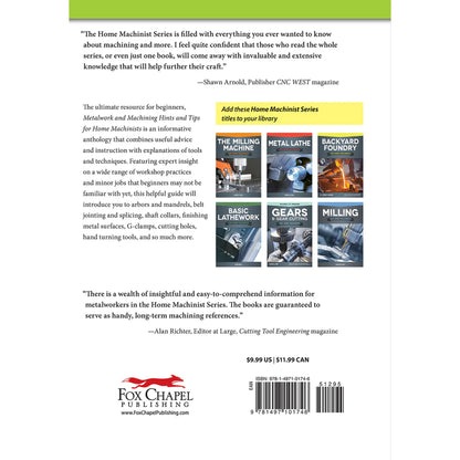 Metalwork and Machining Hints and Tips for Home Machinists