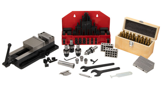 Bench Mill Tooling Package, R8, Tormach TTS Tooling