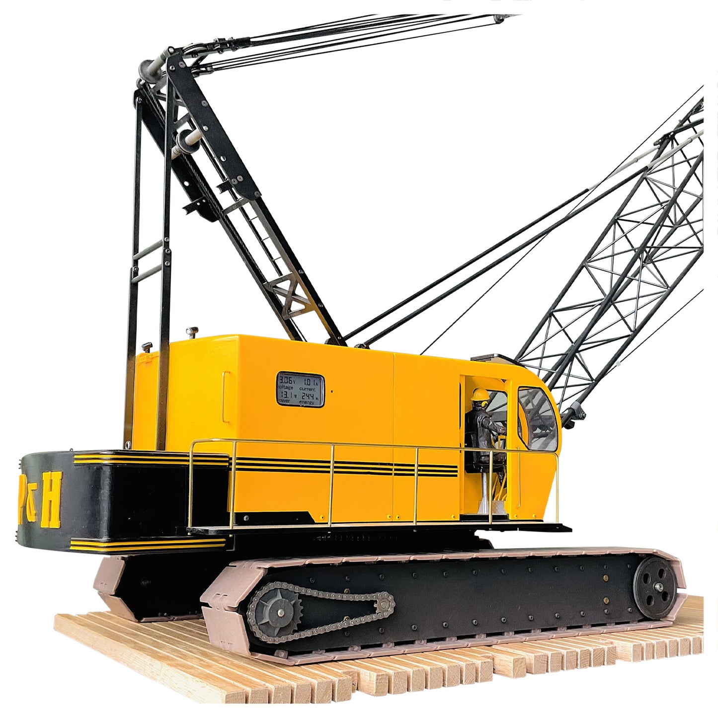 P&H 1015 Crane Model - 1/12th Scale, Plans