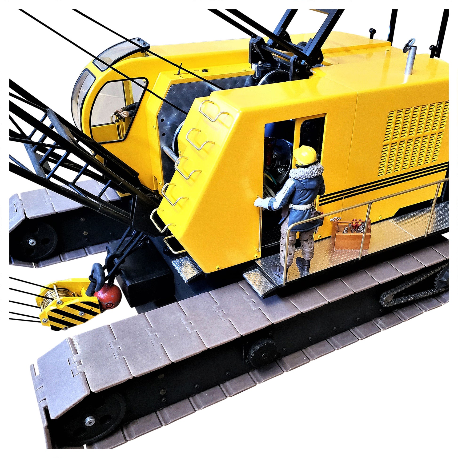 P&H 1015 Crane Model - 1/12th Scale, Plans