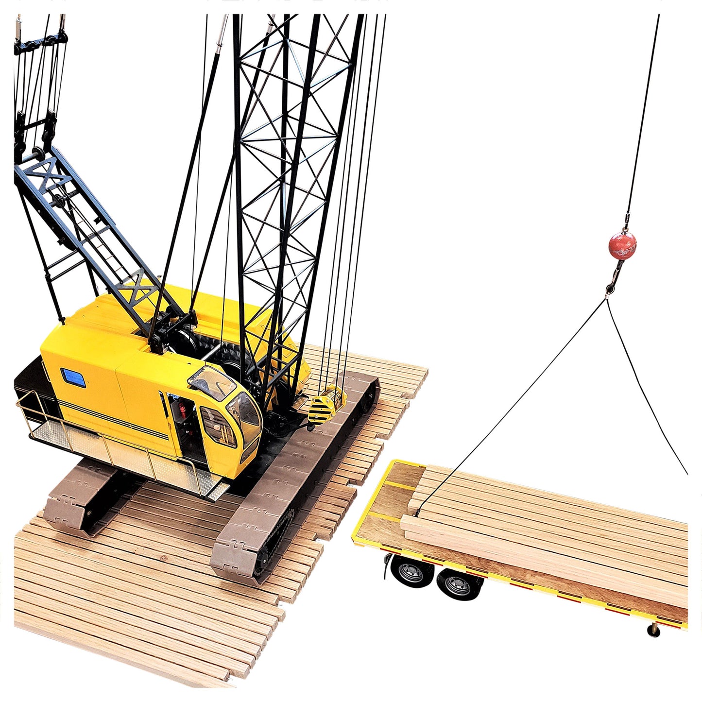 P&H 1015 Crane Model - 1/12th Scale, Plans