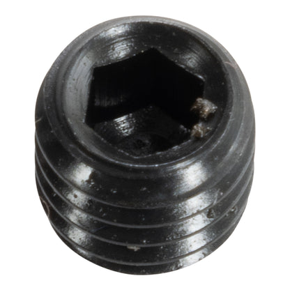 Set Screw, 10-32 x 3/16", Socket Cup Point - End View - LittleMachineShop.com