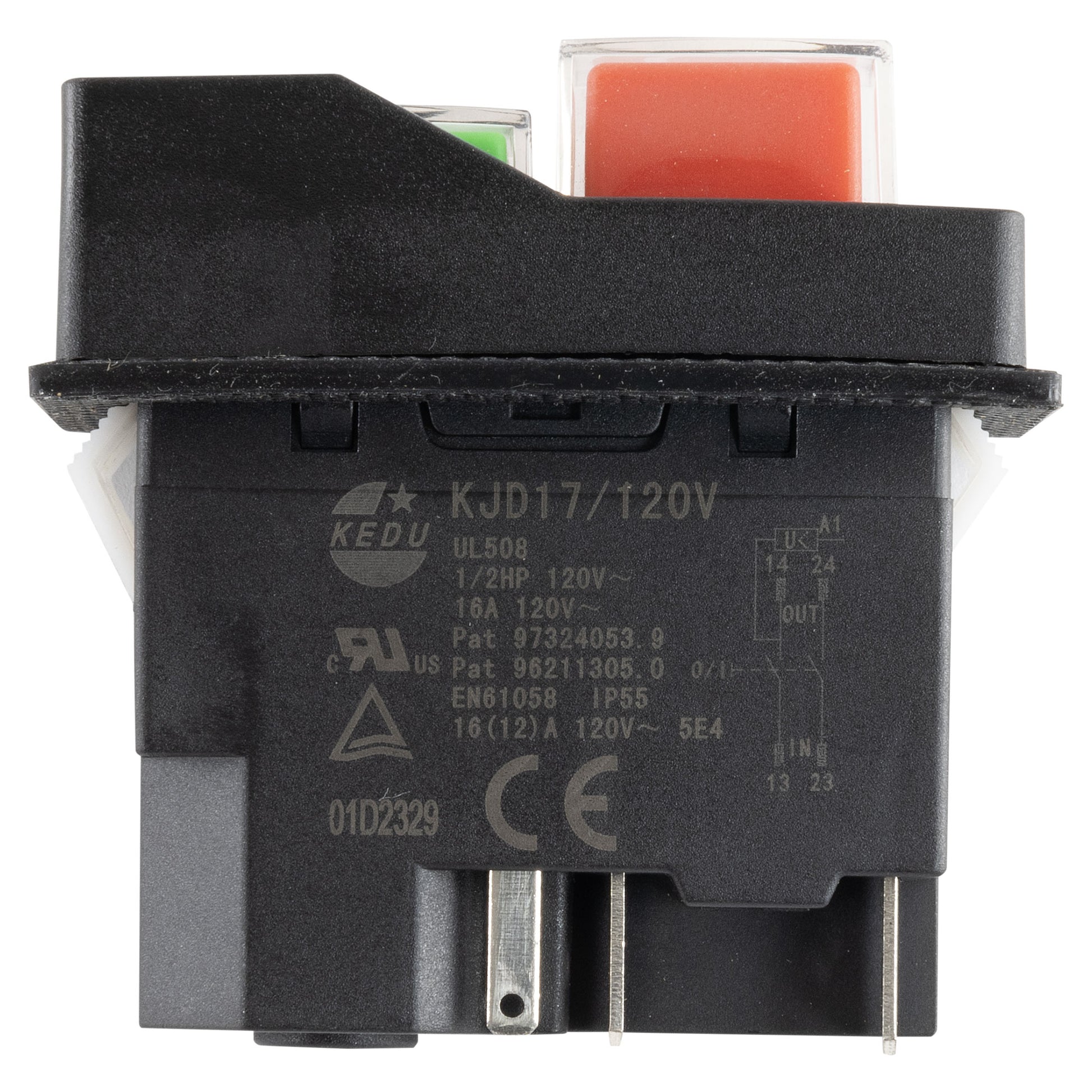 Switch, Power, LED Mini Mill & Mini Lathe - Side View | LittleMachineShop.com