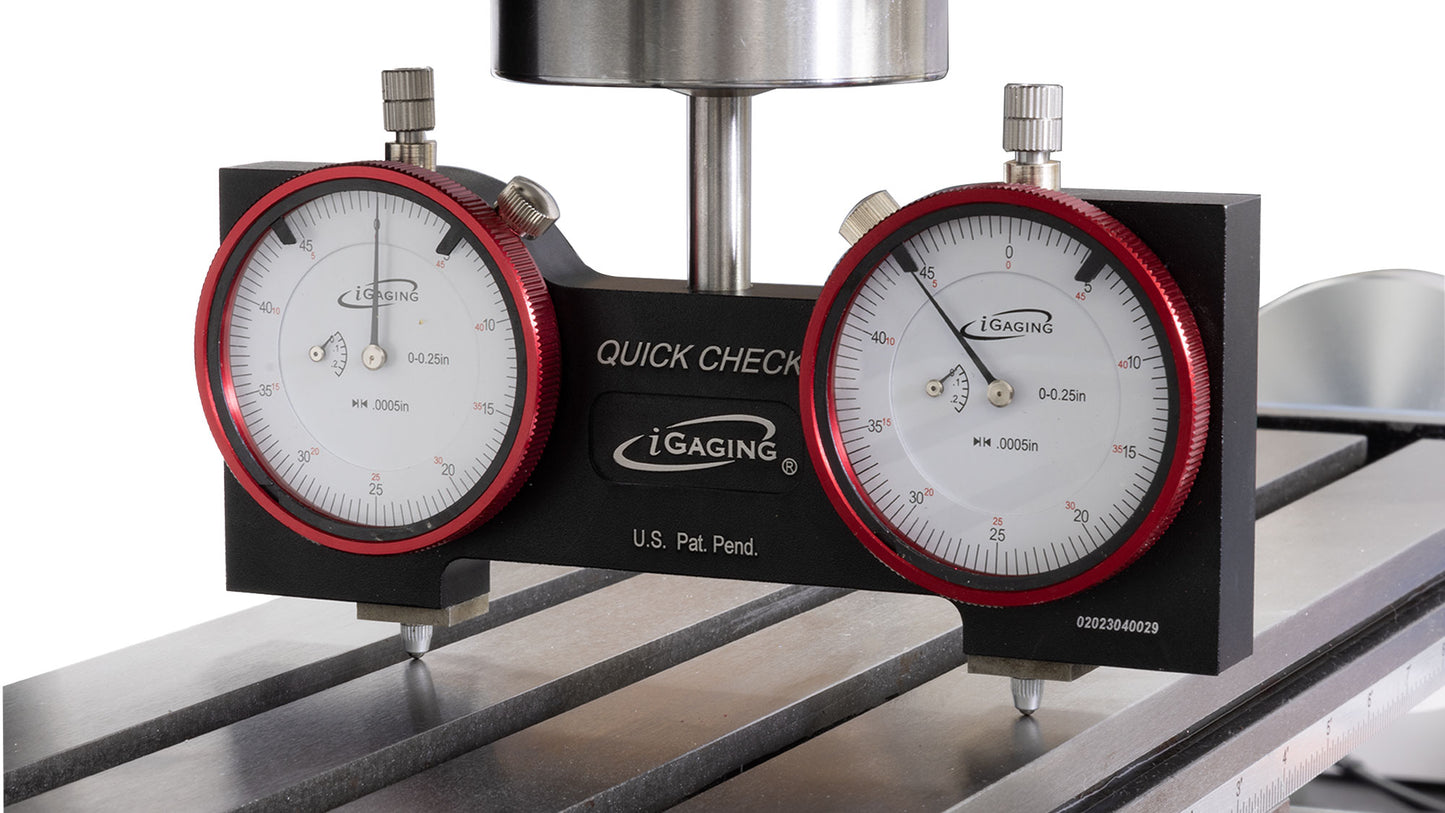 Spindle Square With Dial Indicators