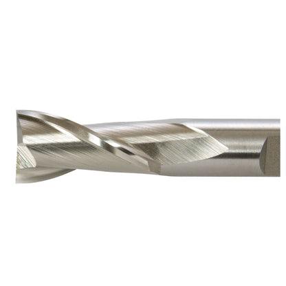 End Mill Set, 6 Piece 2 Flute, HSS, Metric