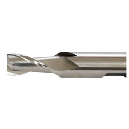 End Mill Set, 6 Piece 2 Flute, HSS, Metric