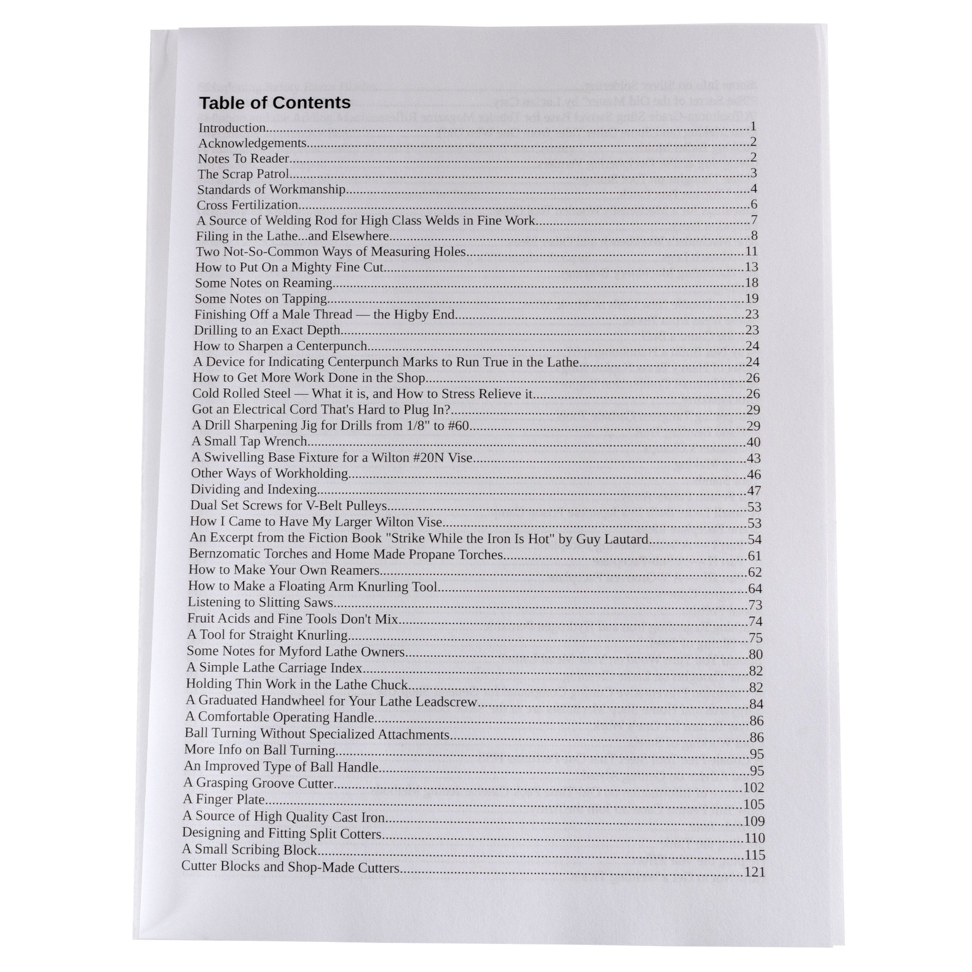 The Machinists Bedside Reader