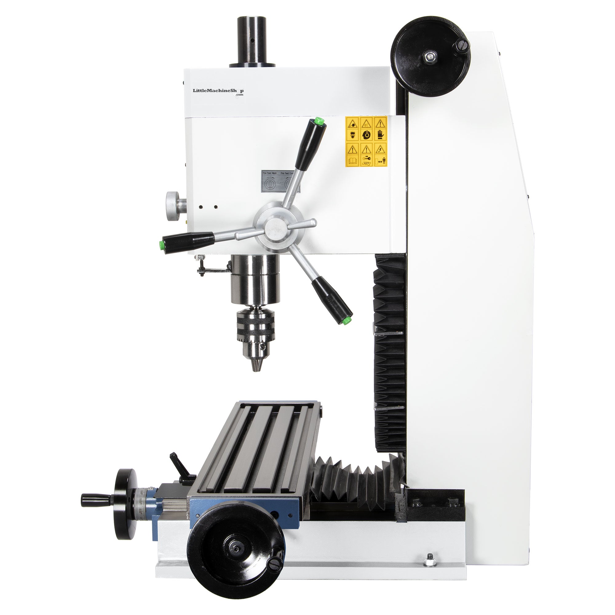 HiTorque 6500 Bench Mill (Long Table) – LittleMachineShop.com