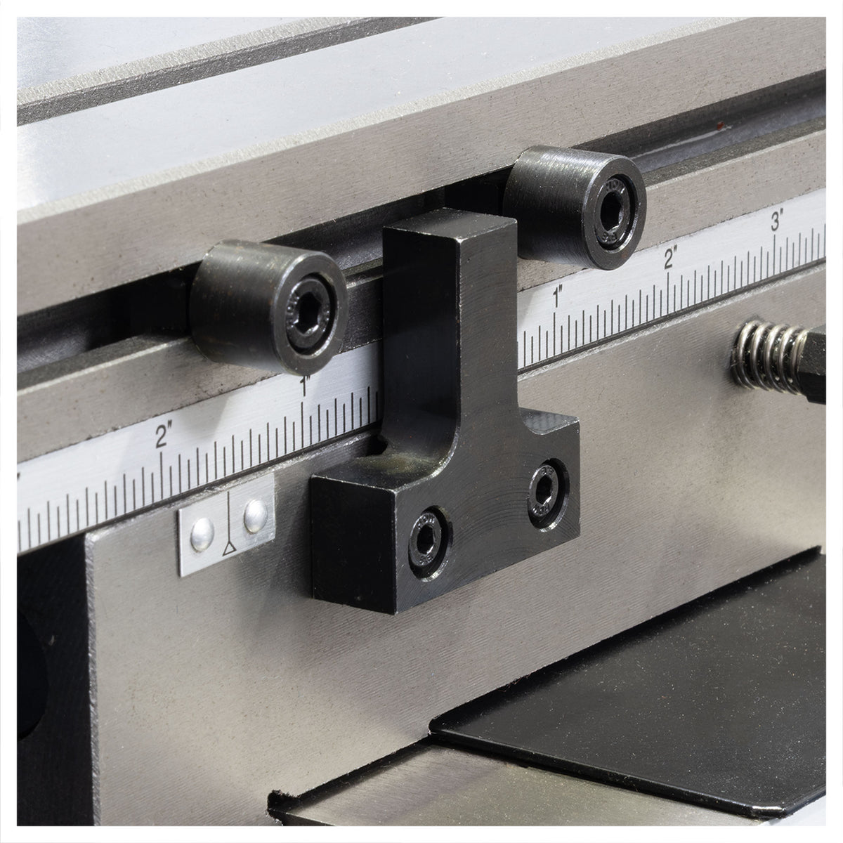 Mini Mill Table Riser Block Mini Mill Table Stops – LittleMachineShop.com