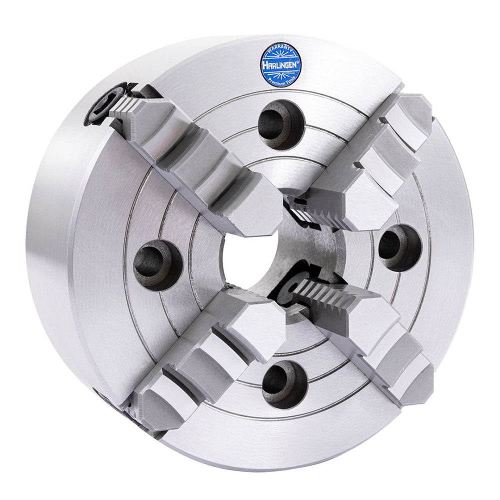 Lathe Chuck - 6", 4-Jaw, Independent, Premium, Harlingen