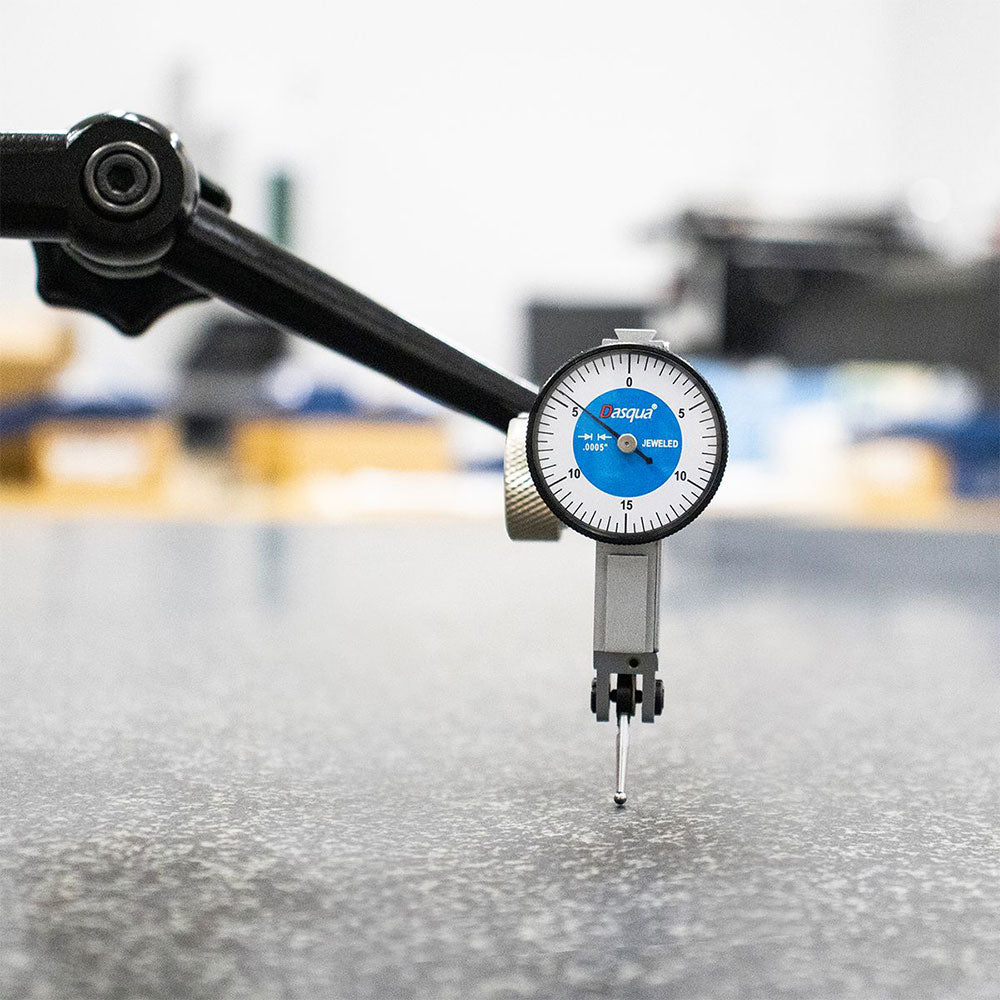 Dial Test Indicator, 0-15-0 x 0.0005", Dasqua