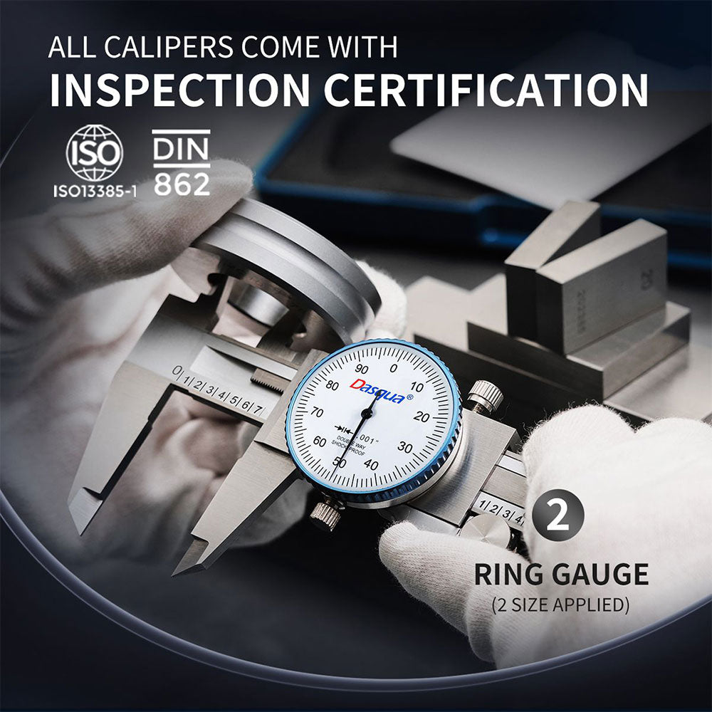 Caliper, Dial 6" Professional Grade, Dasqua