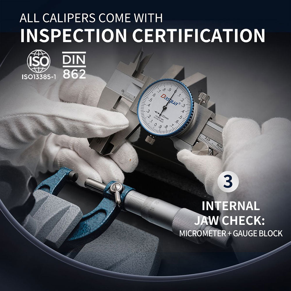 Caliper, Dial 6" Professional Grade, Dasqua