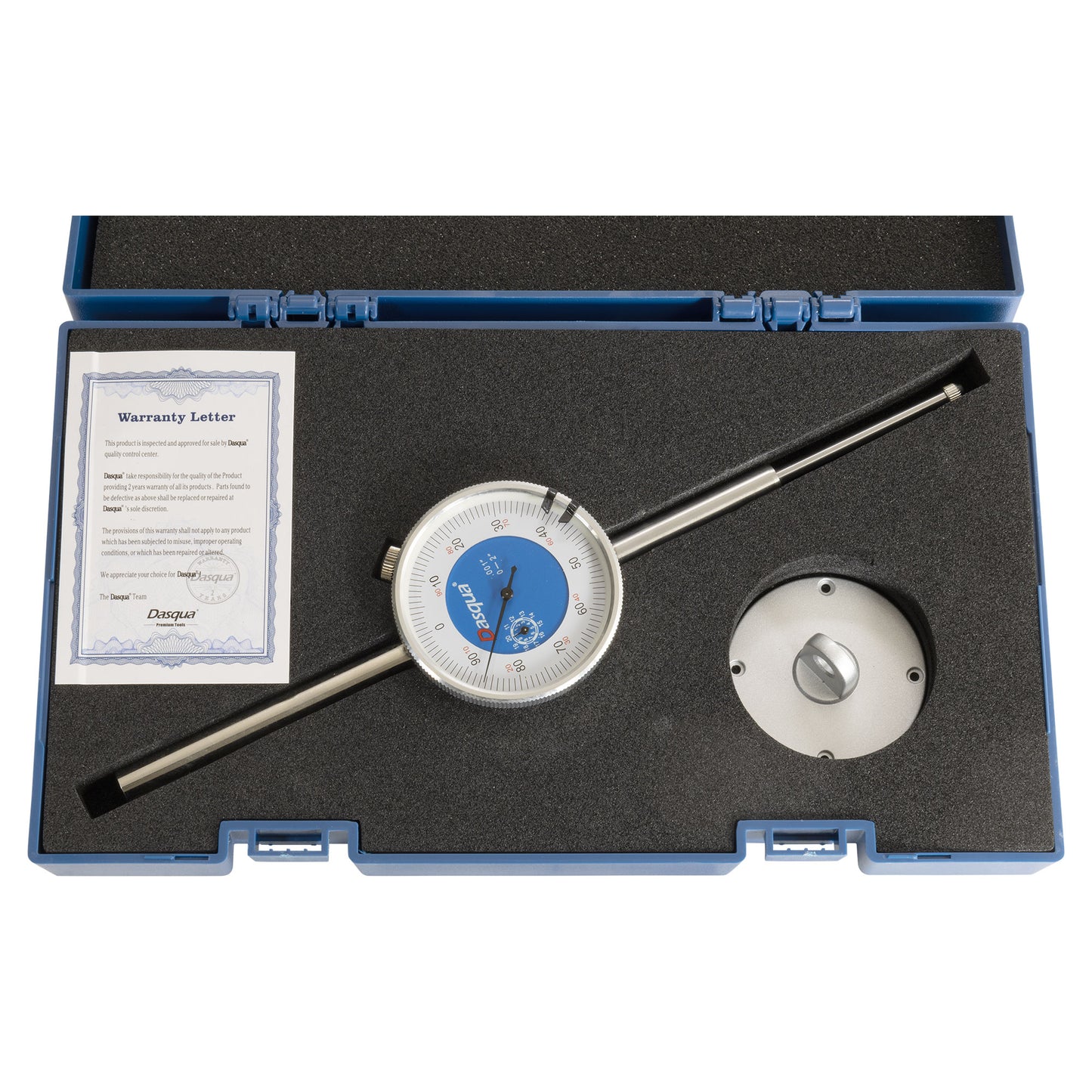 Dial Indicator, 2" x 0.001", Dasqua