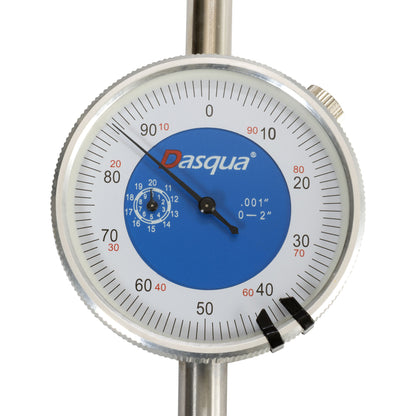 Dial Indicator, 2" x 0.001", Dasqua