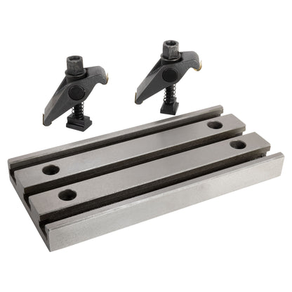 Tooling/Fixture Plate (9.5" x 4.25") W/ Clamps