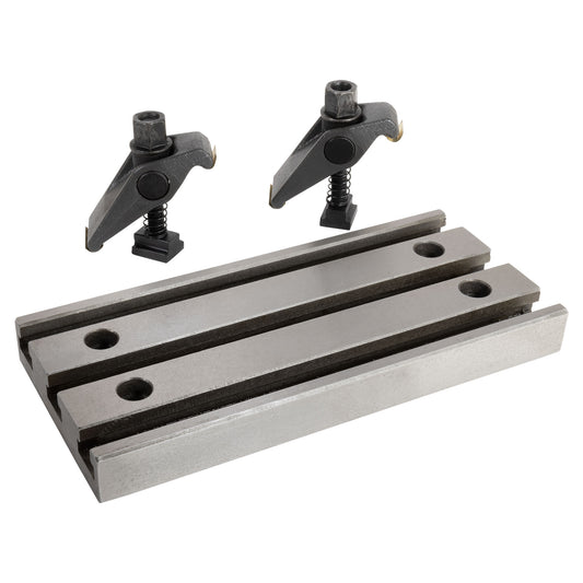 Tooling/Fixture Plate (9.5" x 4.25") W/ Clamps