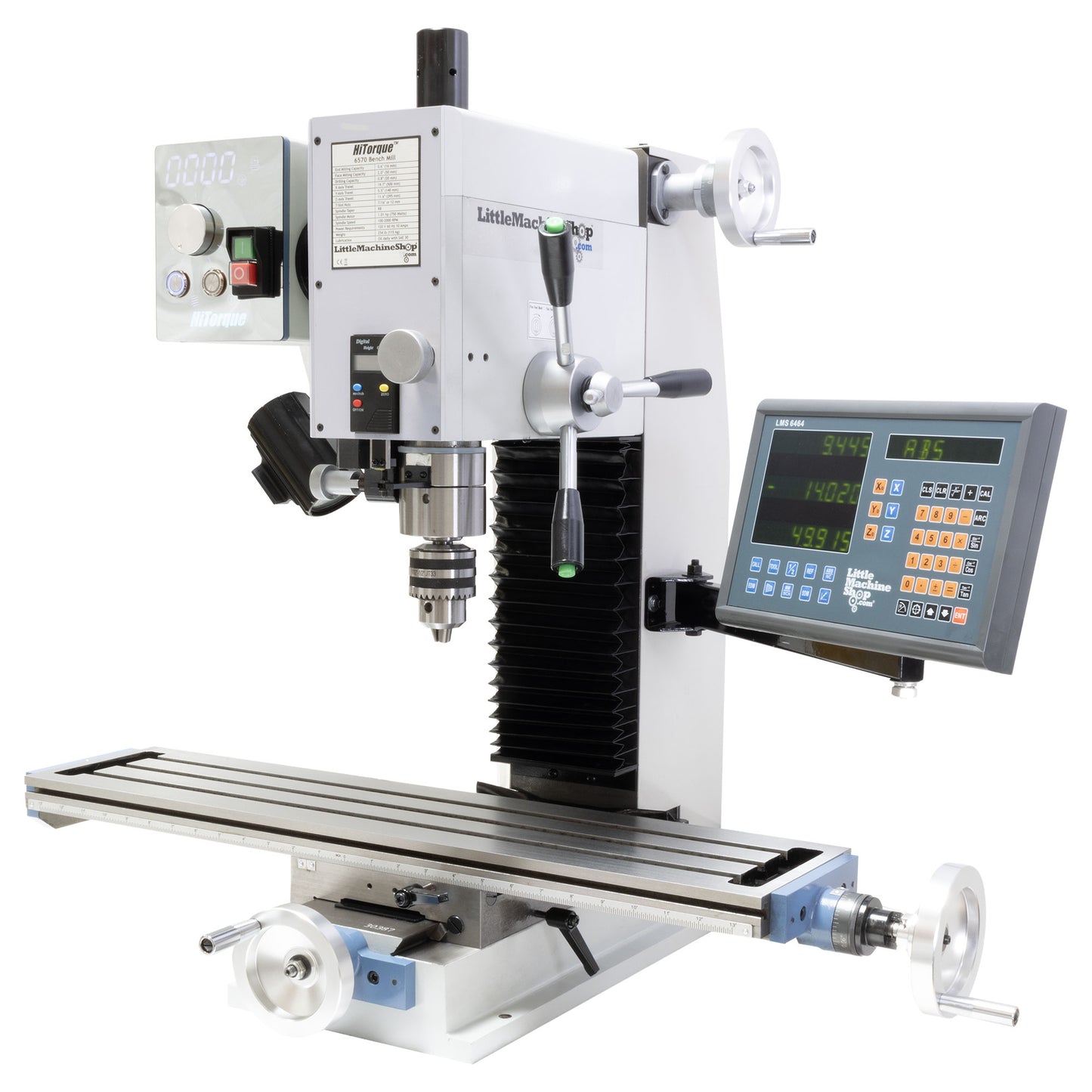 HiTorque 6570 Deluxe Bench Mill