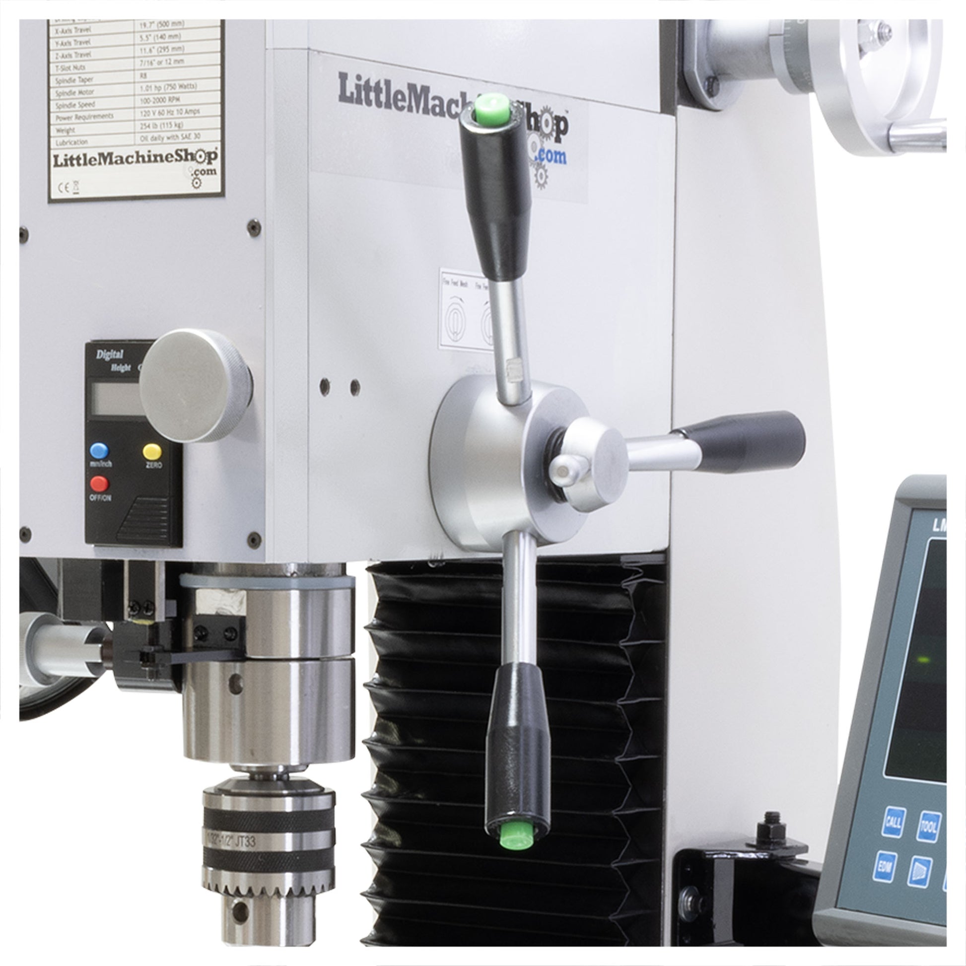 HiTorque 6570 Deluxe Bench Mill