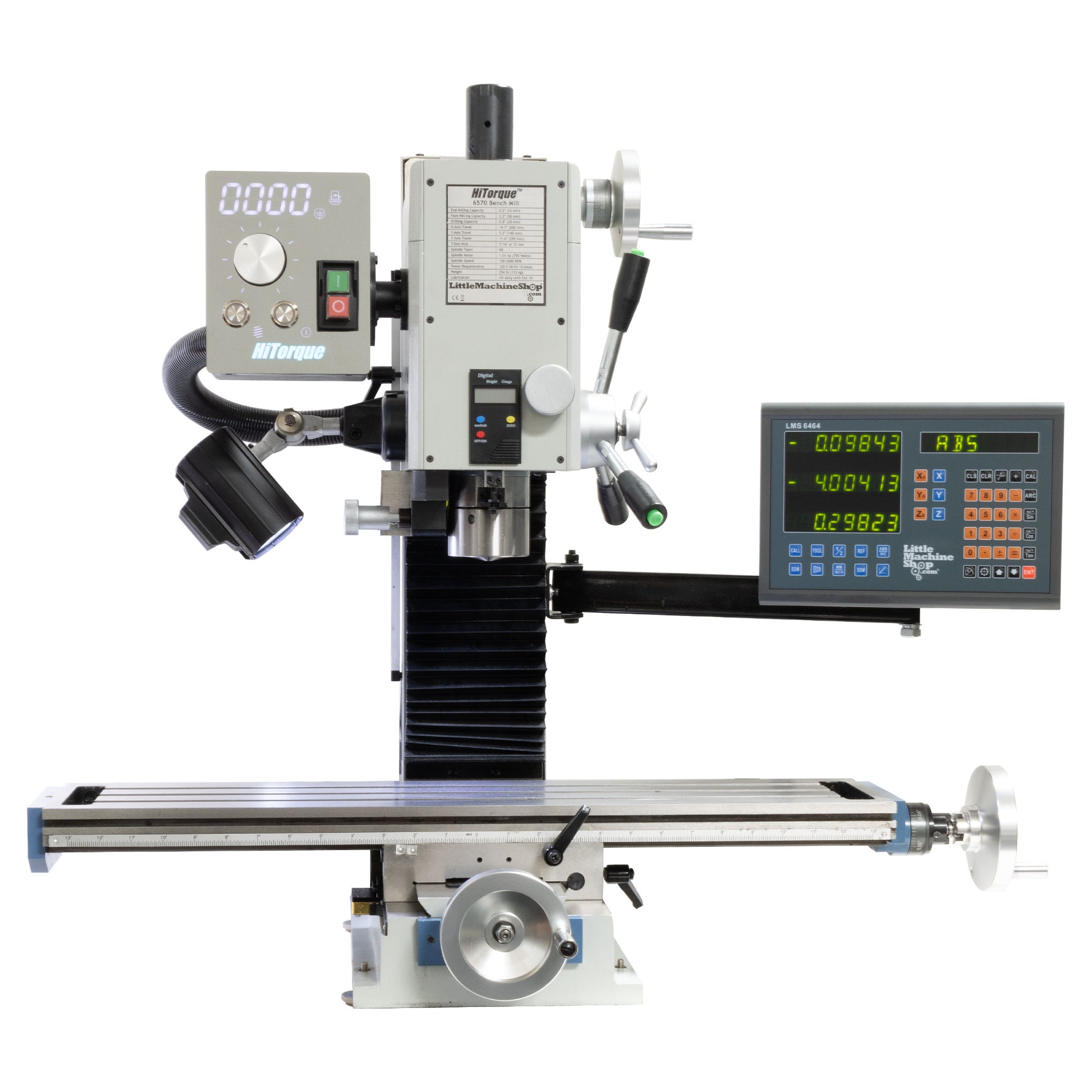 HiTorque 6570 Deluxe Bench Mill