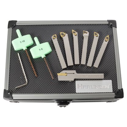 Turning Tools, 5/16" Indexable, 7 Piece Set, Harlingen