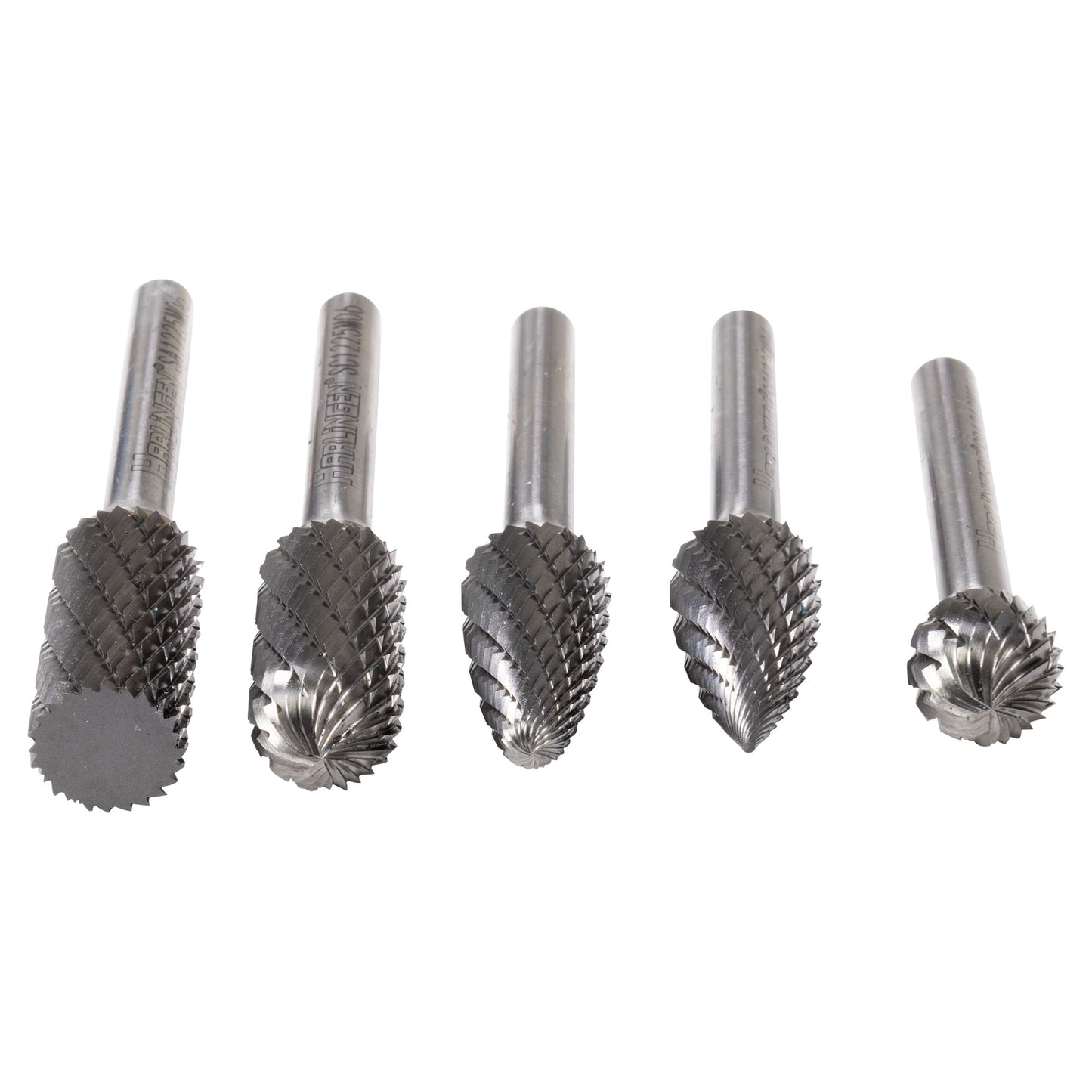 Rotary Burr Set, Carbide, 5 Piece, Harlingen