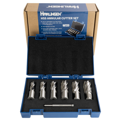 Annular Cutter, 7 Piece Set, Harlingen