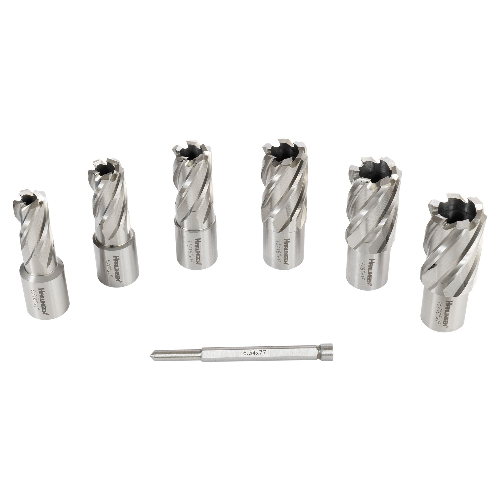 Annular Cutter, 7 Piece Set, Harlingen
