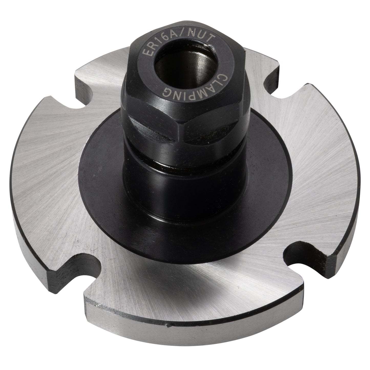 Collet Chuck, Rotary Table, ER-16, 80 mm Diameter