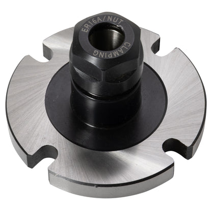 Collet Chuck, Rotary Table, ER-16, 80 mm Diameter