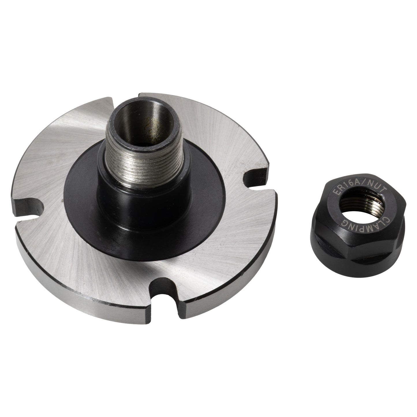 Collet Chuck, Rotary Table, ER-16, 80 mm Diameter