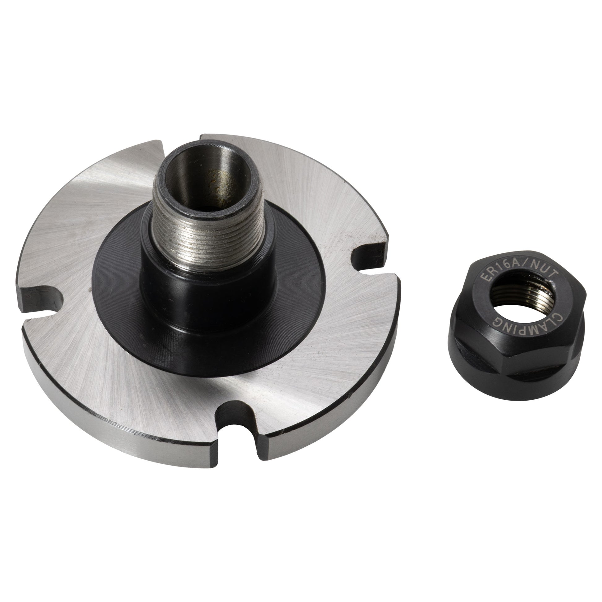 Collet Chuck, Rotary Table, ER-16, 80 mm Diameter