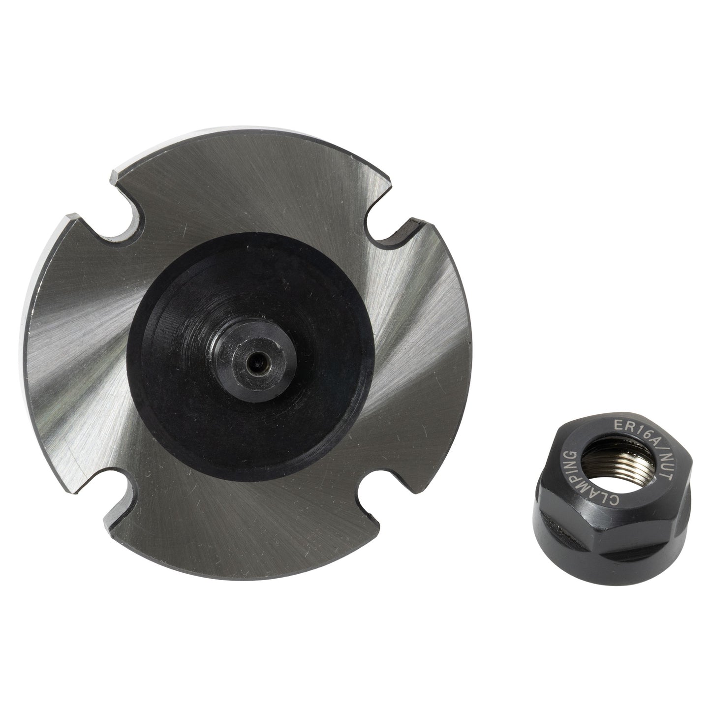 Collet Chuck, Rotary Table, ER-16, 80 mm Diameter