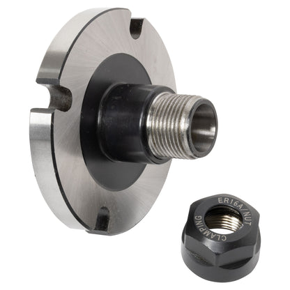 Collet Chuck, Rotary Table, ER-16, 80 mm Diameter