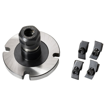 Collet Chuck, Rotary Table, ER-16, 80 mm Diameter
