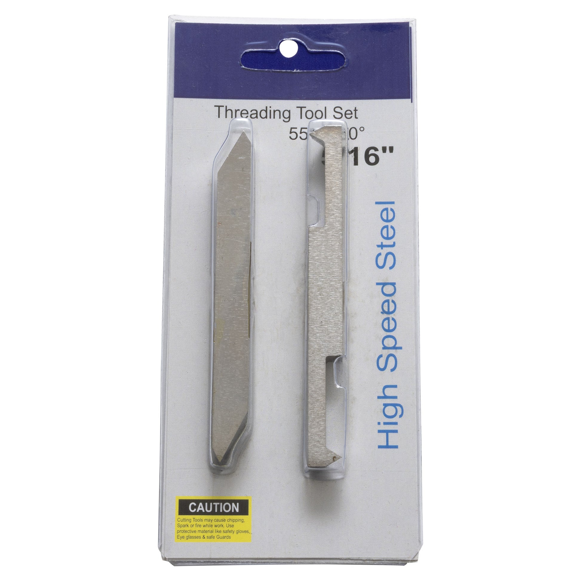 Tool Bit, 5/16" HSS Threading, Set of Two