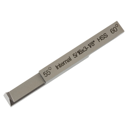 Tool Bit, 5/16" HSS Threading, Set of Two