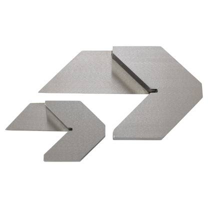 Machinists Center Square Set, 1 1/2" & 3", Plus Scriber