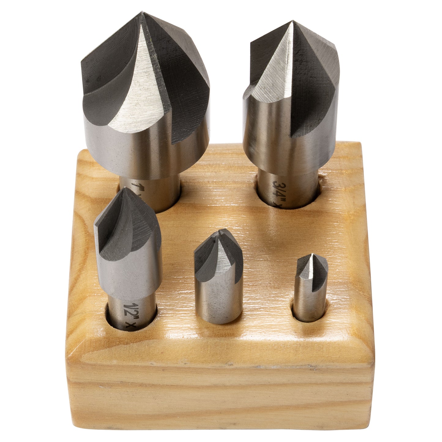 Countersink Set, Three Flute 82 Degree, Set of 5 – LittleMachineShop.com