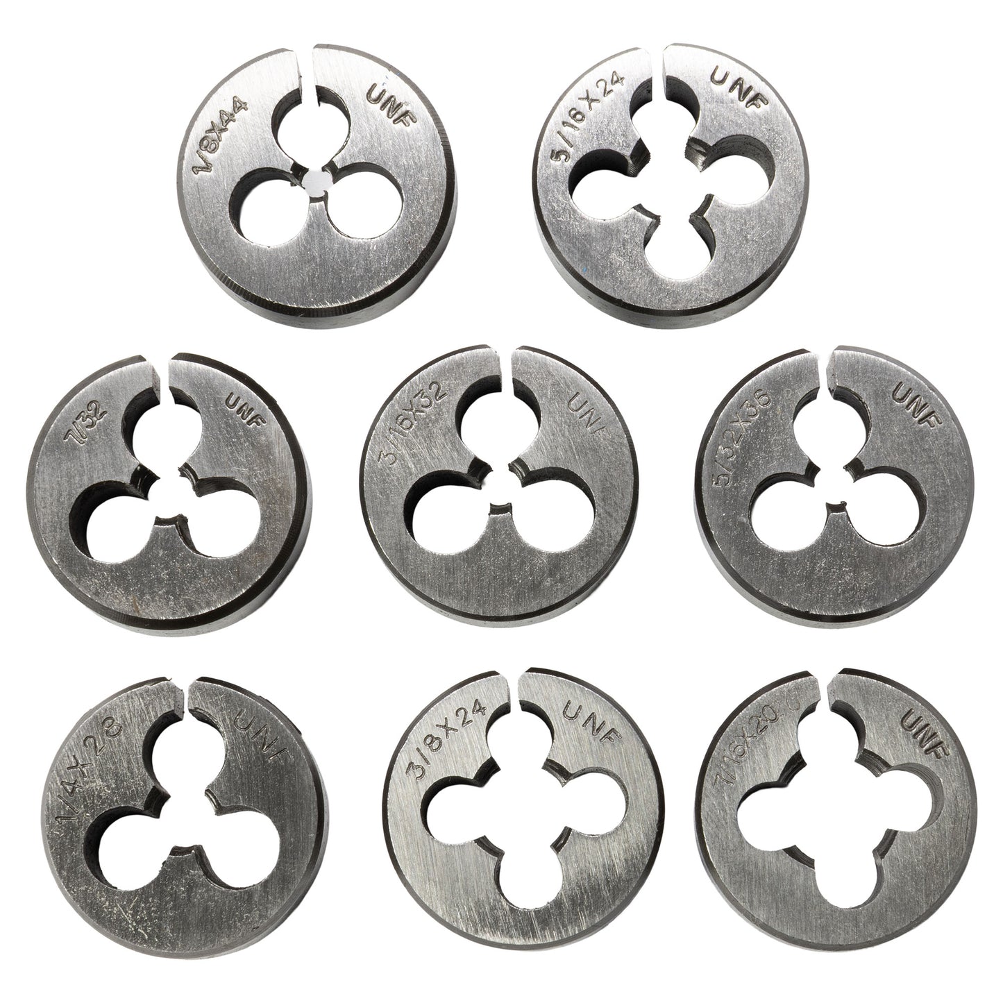 Tap & Die Set, 42-Piece 1/8" to 1/2" UNF